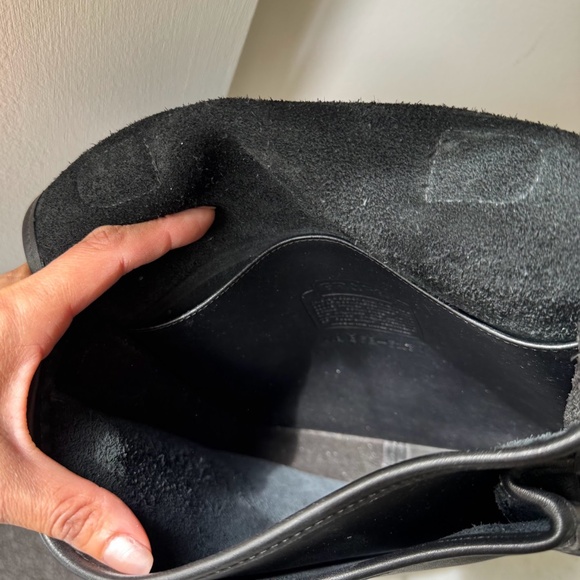 Coach Station 5130 Vintage Y2K Black Leather Top Handle Crossbody Shoulder Bag - Picture 11 of 12